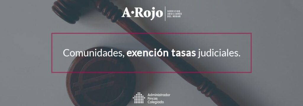 Comunidades exencion tasas