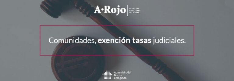 Comunidades exencion tasas