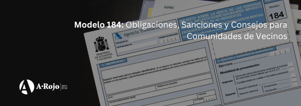 Modelo 184 Obligaciones, Sanciones Y Consejos Para Comunidades De Vecinos Web